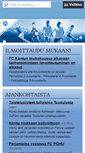 Mobile Screenshot of fckontu.fi